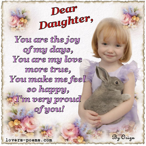 Message to a daughter