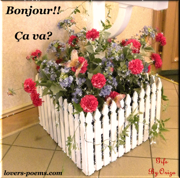 Bonjour, Ã§a va?