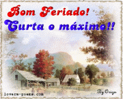 Bom feriado!!