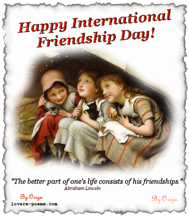 friendship wallpapers with poems. international friendship day1