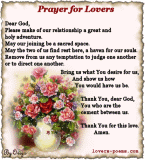 Prayer for Lovers... Click to open